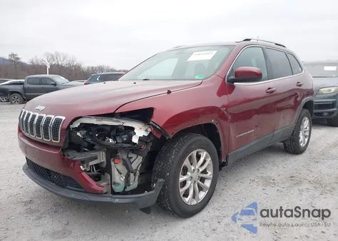 2019 Jeep Cherokee Latitude 4X4 from USA, damaged, VIN 1C4PJMCB5KD157762